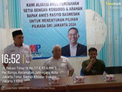Hadapi PILKADA Jakarta, AAP Nyatakan Sikap Politiknya Menunggu Aba-aba dari Anies Rasyid
