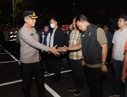 Kapolres Metro Jakut Gelar Apel dan Patroli Bersama Dalam Rangka Kegiatan Rutin Yang Ditingkatkan (KRYD) di Wilayah Jakarta Utara