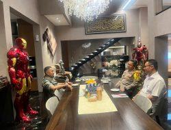 Silaturahmi Kapolres Metro Jakarta Utara dengan Wakil Ketua Komisi 3 DPR RI, H. Ahmad Syahroni.SE