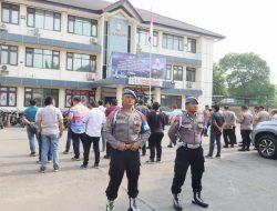 Polres Metro Jakut bersama Polsek Koja Gelar Kegiatan Apel Terkait Operasi Mantap Praja Jaya 2024