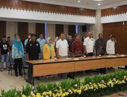 Kapolres Metro Jakut Bersama Forkopimda Rapat Zoom Meeting Launcing Desk Pemilihan Pilkada Cagub dan Wagub DKI Jakarta