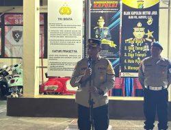 Apel Gabungan Operasi Cipta Kondisi Tiga Pilar dalam Rangka KRYD di Wilayah Hukum Polsek Koja Polres Metro Jakarta Utara
