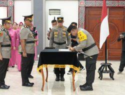 Kapolda Sumut Lantik Kapolrestabes Medan, Direktur Reserse Siber dan Sejumlah Kapolres