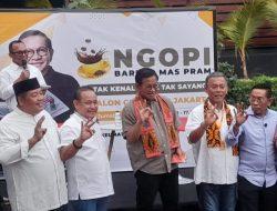 Bersama Kelompok Profesi, Akademisi, Keumatan, Ormas dan Masyarakat, Mas Pram Calon Gubernur Jakarta 2024 Adakan Ngopi Bareng