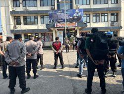Kapolsek Koja Gelar Apel dan Pengecekan Ransel untuk Persiapan Pengamanan Pemilukada 2024