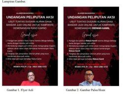 Dugaan Sabotase Aksi: Usut Tuntas Aliran Dana Bandar Judi Online Untuk Kampanye Kemenangan Cagub – Cawagub Jakarta Nomor Urut 3