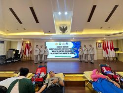 Polres Metro Jakarta Utara Gelar Donor Darah dalam Memperingati HUT KORPRI ke-53