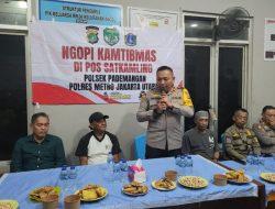 Ngopi Kamtibmas Polsek Pademangan, Membangun Kedekatan dan Menjaga Keamanan Bersama Warga RW 004 Kelurahan Ancol