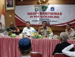 Polsek Koja Gelar Program Cooling System dan Ngopi Kamtibmas di Kelurahan Koja