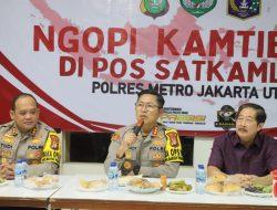 Kapolres Jakut Sosialisasikan Police Super Apps dan Layanan 110