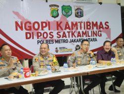 Kehangatan “Ngopi Kamtibmas” Bersama Kapolres Metro Jakarta Utara dan Warga RW 10 Ancol