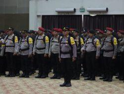 Polres Metro Jakarta Utara Gelar Apel Pergeseran Pasukan Untuk Amankan Pilkada Serentak 2024