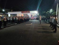 Polsek Kelapa Gading Gelar Apel Pergeseran Pengamanan TPS di Wilayah Kelapa Gading