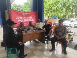 Polsek Koja Gelar Program Jumat Curhat di Pasar Koja