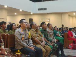 Kunjungan Forkopimko Jakarta Utara dalam Rangka Monitoring Peribadatan Misa Malam Natal di Gereja GPIB Jemaat Petra