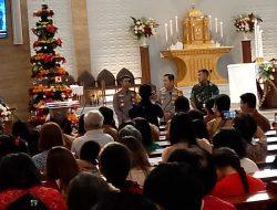 Kapolres Metro Jakarta Utara Tinjau Pengamanan Natal di Gereja ST.Andreas Kim Tae Gon