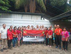 Polsek Koja Gelar Kegiatan “Minggu Kasih” di Gereja Salib Suci, Wujud Nyata Kepedulian Polri Kepada Masyarakat