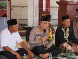 Sholat Jumat dan Jumat Curhat Kapolres Metro Jakarta Utara Di Masjid Al – Alam Marunda Cilincing