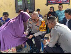 Sampaikan Belasungkawa, Kapolrestabes Medan Kunjungi Kediaman Keluarga BS