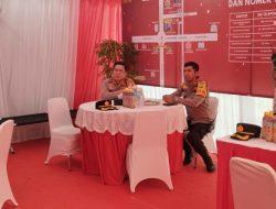 Kunjungan Kapolres Metro Jakarta Utara Kombes Pol H. Ahmad Fuady di Pos PAM  Lapiazza kelapa Gading Jakarta Utara