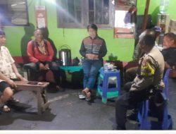 Bhabinkamtibmas Kelurahan Gambir Gelar Sambang Pos Kamling untuk Jaga Keamanan Warga