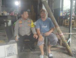 Kegiatan Patroli dan Dialog Kamtibmas Bhabinkamtibmas Tanah Tinggi dengan Pengurus Wilayah