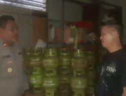 Kapolsubsektor Sabang Pemantauan Ketersedian Gas Elpiji 3 Kg Di Kebon Sirih