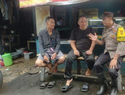 Patroli Dialogis Bhabinkamtibmas Kelurahan Galur Sambangi Ketua RW 07