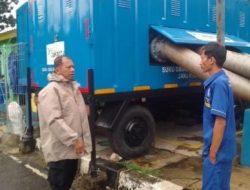 Kapolsubsektor Cempaka Putih Barat Lakukan Pengecekan Pompa Air