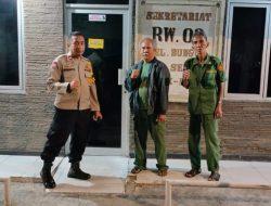 Bhabinkamtibmas Bungur Sambang Ke Awak Kamling RW 07