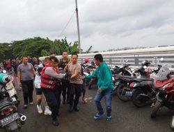 Upaya Cepat Polisi Selamatkan Wanita Yang Tenggelam Di Waduk Pluit Jakut