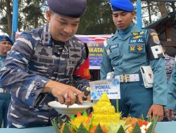 Kesederhaan Dalam Suasana Perayaan HUT Ke-79 Pomal Tahun 2025 di Lanal Tarempa