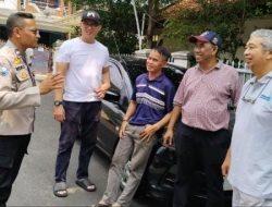 Bhabinkamtibmas Cempaka Putih Timur Sampaikan Imbauan Kamitibmas Ke Warga