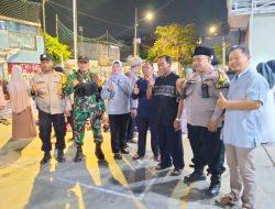 Meriahkan Menyambut Ramadhan, Warga Cideng Gelar Pawai Obor di Aspol Polsek Metro Gambir