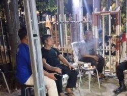 Tingkatkan Kerrja Sama Bhabinkantibmas Cempaka Putih Timur Sambangi Pertugas Pos Kamling