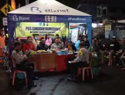 Antisipasi Gangguan Kamtibmas, Polsek Senen Gelar Pos Singgah Ramadhan di Tl Mentjos