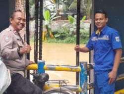 Bhabinkamtibmas Kelurahan Gambir Sambangi Rumah Pompa SSDA, Pastikan Keamanan dan Kondisi Debit Air