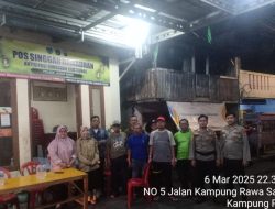 Kolaborasi Pos Singgah Ramadhan 1446 H, Jalan T Kampung Rawa Meningkatkan Kewaspadaan dan Keamanan Wilayah