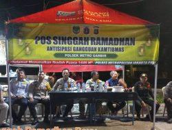Pengamanan Wilayah di Pos Singgah Ramadhan Roxy, Situasi Kondusif