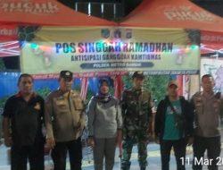 Jaga Kondusifitas Malam Ramadan, Tim Gabungan Gelar Pemantauan di Pos Singgah Jati Baru