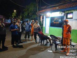 Personel Pos Singgah Ramadan Musatek Gelar Patroli Dialogis untuk Jaga Kamtibmas