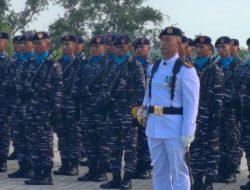Danlanal Dumai Bertindak Sebagai Komandan Upacara Pada Sertijab Pangkoarmada I dan II di Tanjungpinang