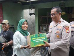 Kapolres Metro Jakarta Utara Gelar Bakti Sosial, Bagikan Sembako untuk Warga Rawa Badak Utara dan Sosialisasi Hotline 110