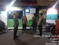 Polsek Metro Gambir Intensifkan Patroli Dialogis di Wilayah Musatek untuk Cegah Gangguan Kamtibmas