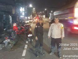Polsek Metro Gambir Gelar Patroli Dialogis di Jati Baru untuk Jaga Keamanan Ramadan