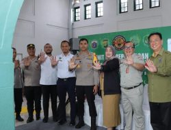 Ketua UPP Jakarta Pusat AKBP Danny Yulianto Cek Kesiapsiagaan Posko Saberman di Stasiun Senen