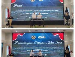 BRI dan Kementrian Imipas Jabar Tandatangani MoU Layanan Kerjasama Sistem Keuangan