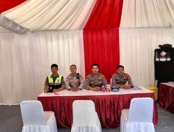 Kesiapsiagaan Polsek Sawah Besar Dalam Operasi Ketupat Jaya 2025, Di Pos Pam Masjid Istiqlal