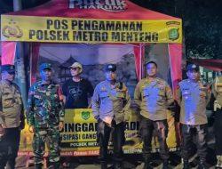 Patroli Cipta Kondisi Menteng, Kontrol Rumah Kosong Di Perbatasan Kwitang Kalipasir Menteng