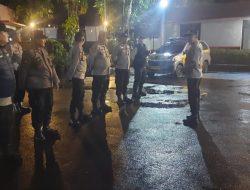Apel Malam Patroli Cipta Kondisi Menteng, Antisipasi Rumah Kosong Dan Gangguan Kamtibmas